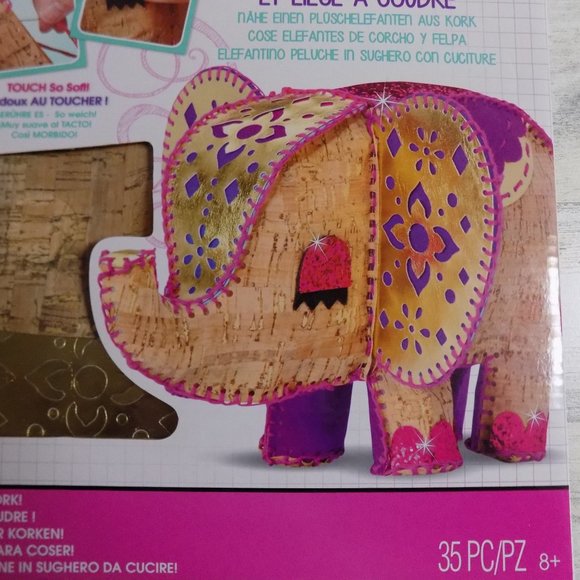Alex DIY Sew Corky Elephant Plush Kids Art & Craft - Picture 2 of 4